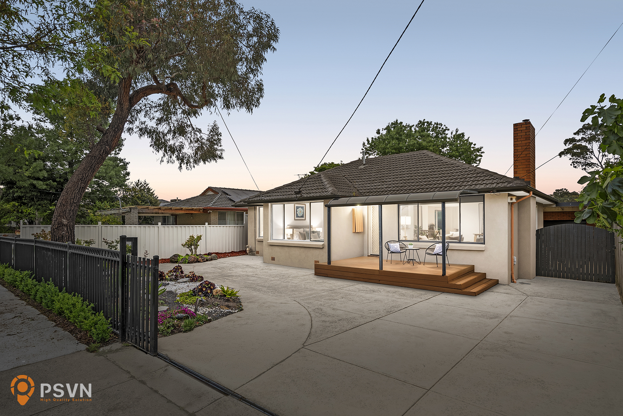 Day To Dusk Image Before